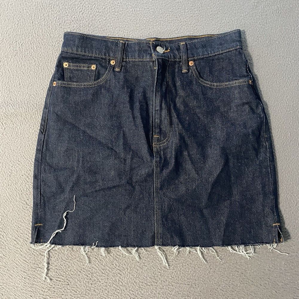 Lucky Brand Denim‎ Blue Jeans Mini Skirt Women's Sz 28 Or 6